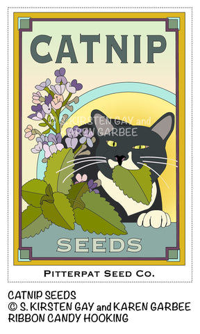 Pitterpat Press - Issue One: Catnip Seeds Pattern ( Magpie Time Magazine #1)