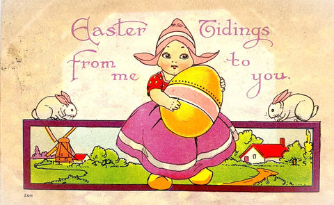 Vintage Valentine Postcard: Life would seem so gay and fine