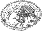 Candy Manor - Christmas Pattern or Kit-